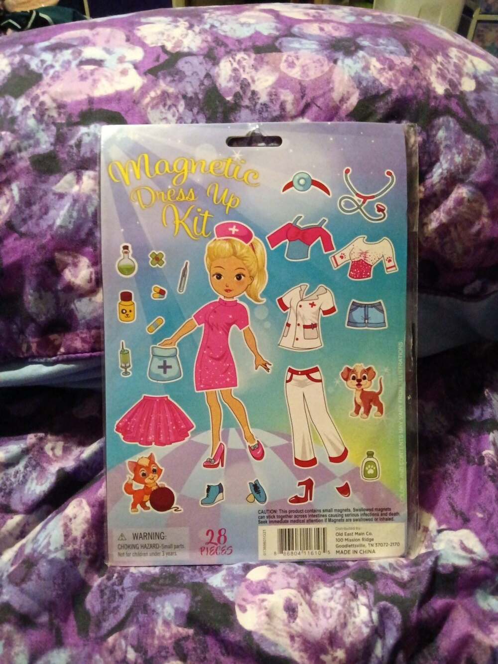 Nurse Veterinarian Magnetic Paper Doll Set!